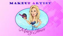 Load image into Gallery viewer, Makeup Artist Logo - portraitlogo.com
