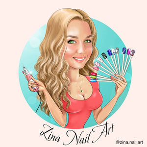 Nail Artist Logo Design - portraitlogo.com