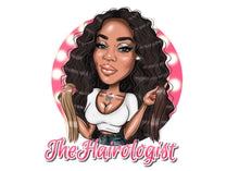 Load image into Gallery viewer, Hair Extension Professional Logo - portraitlogo.com
